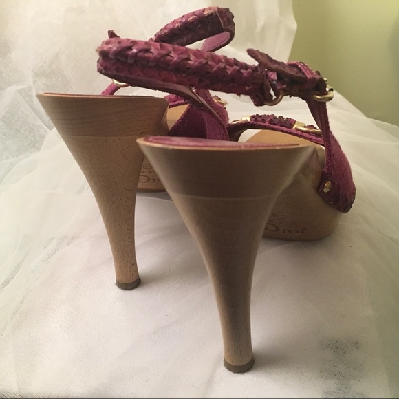 DIOR heels 👠 purple size 42 EUR - Picture 8 of 13